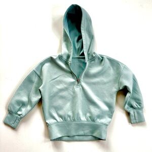 Abercrombie Kids Neoknit Pullover Quarter Zip Hoodie Sweatshirt Youth Size 5/6